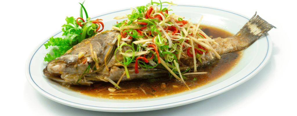 steamed fish